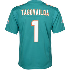Tua Tagovailoa Youth Game Jersey - Miami Dolphins