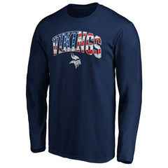 Banner Wave Long Sleeve T-Shirt - Minnesota Vikings