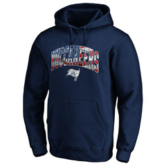 Banner Wave Fitted Pullover Hoodie - Tampa Bay Buccaneers