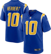 Justin Herbert Alternate Game Jersey - Los Angeles Chargers