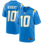 Justin Herbert Player Game Jersey - Los Angeles Chargers