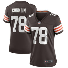 Jack Conklin Women's Player Game Jersey - Cleveland Browns
