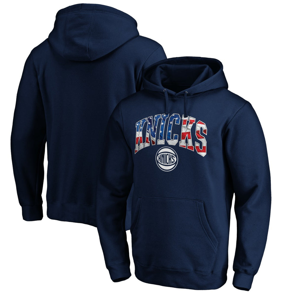 NBA New York Knicks Banner Wave Pullover Hoodie