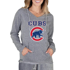 MLB Chicago Cubs Concepts Sport Women's Mainstream Terry Long Sleeve Hoodie Top