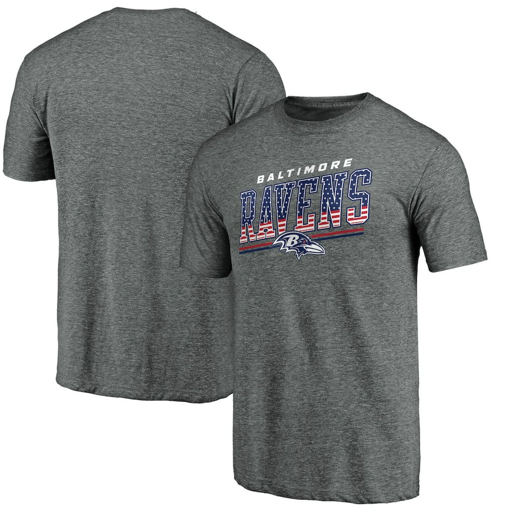 Team Freedom Tri-Blend T-Shirt - Baltimore Ravens