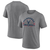 NBA Milwaukee Bucks Team Freedom Tri-Blend T-Shirt