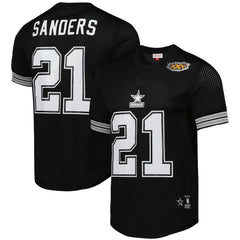Deion Sanders Retired Player Name & Number Mesh Top - Dallas Cowboys