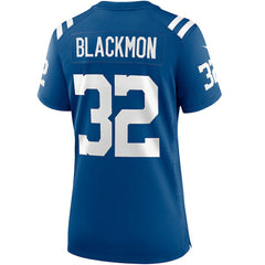 Julian Blackmon Women's Game Jersey - Indianapolis Colts