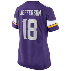 Justin Jefferson Women's Game Jersey - Minnesota Vikings