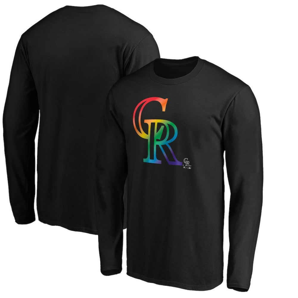 MLB Colorado Rockies Team Pride Logo Long Sleeve T-Shirt