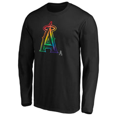 MLB Los Angeles Angels Team Pride Logo Long Sleeve T-Shirt