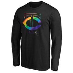MLB Minnesota Twins Team Pride Logo Long Sleeve T-Shirt