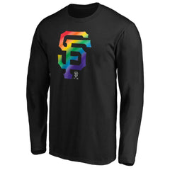 MLB San Francisco Giants Team Pride Logo Long Sleeve T-Shirt