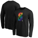 MLB Seattle Mariners Team Pride Logo Long Sleeve T-Shirt