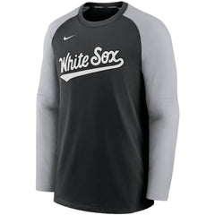 MLB Chicago White Sox Nike Authentic Collection Pregame Performance Raglan Pullover Sweatshirt