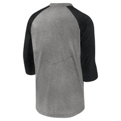 MLB Tampa Bay Rays Nike Authentic Collection Flux Henley Raglan 3/4-Sleeve T-Shirt
