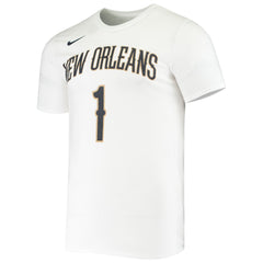 NBA Zion Williamson New Orleans Pelicans Name & Number Performance T-Shirt