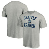 NHL Heather Gray Seattle Kraken Fanatics Victory Arch T-Shirt