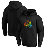 NHL Black Colorado Avalanche Team Pride Logo Pullover Hoodie