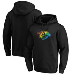 NHL Black Nashville Predators Team Pride Logo Pullover Hoodie