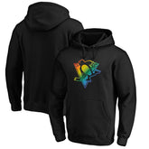 NHL Black Pittsburgh Penguins Team Pride Logo Pullover Hoodie