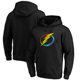 NHL Black Tampa Bay Lightning Team Pride Logo Pullover Hoodie