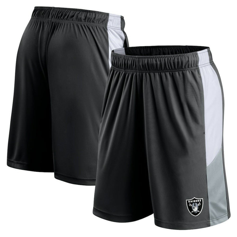Prep Colorblock Shorts - Las Vegas Raiders