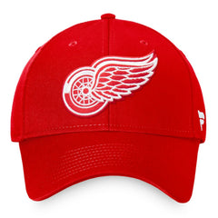 NHL Red Detroit Red Wings Fanatics Core Adjustable Hat