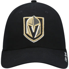NHL Black Vegas Golden Knights Fanatics Women's Core Primary Logo Adjustable Hat