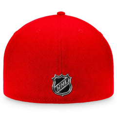 NHL Red New York Rangers Fanatics Core Primary Logo Fitted Hat
