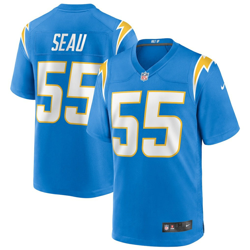 Junior Seau Game Retired Player Jersey - Los Angeles Chargers