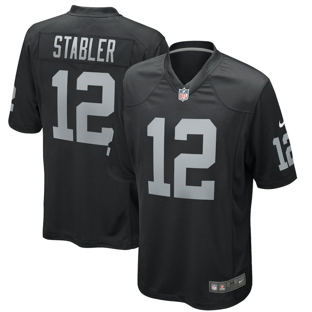 Ken Stabler Game Retired Player Jersey - Las Vegas Raiders