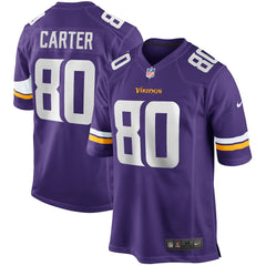 Cris Carter Game Retired Player Jersey - Minnesota Vikings