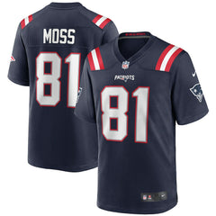 Randy Moss Game Retired Player Jersey - New England Patriots