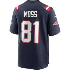Randy Moss Game Retired Player Jersey - New England Patriots