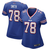 Bruce Smith Women's Game Retired Player Jersey - Buffalo Bills