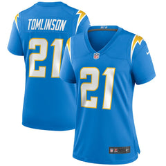 LaDainian Tomlinson Women's Game Retired Player Jersey - Los Angeles Chargers
