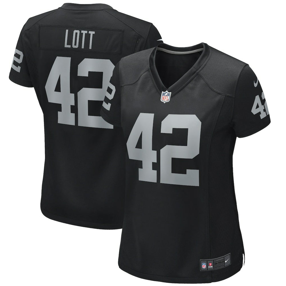 Ronnie Lott Women's Game Retired Player Jersey - Las Vegas Raiders