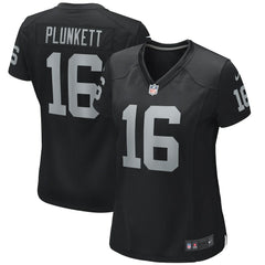 Jim Plunkett Women's Game Retired Player Jersey - Las Vegas Raiders