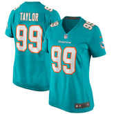 Jason Taylor Women's Game Retired Player Jersey - Miami Dolphins