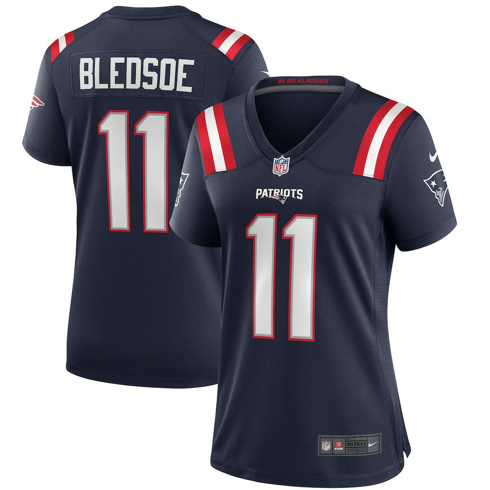 Drew Bledsoe Women's Game Retired Player Jersey - New England Patriots