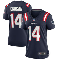 Steve Grogan Women's Game Retired Player Jersey - New England Patriots
