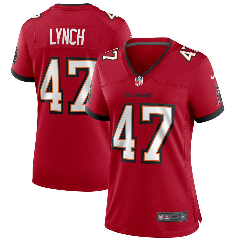 John Lynch Women's Game Retired Player Jersey - Tampa Bay Buccaneers