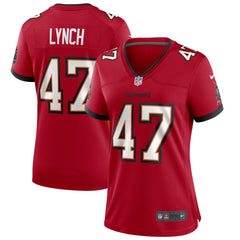 John Lynch Women's Game Retired Player Jersey - Tampa Bay Buccaneers