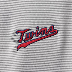 MLB Minnesota Twins Levelwear Orion Historic Logo Raglan Quarter-Zip Jacket