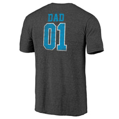 MLB Miami Marlins Father's Day Greatest Dad Tri-Blend T-Shirt