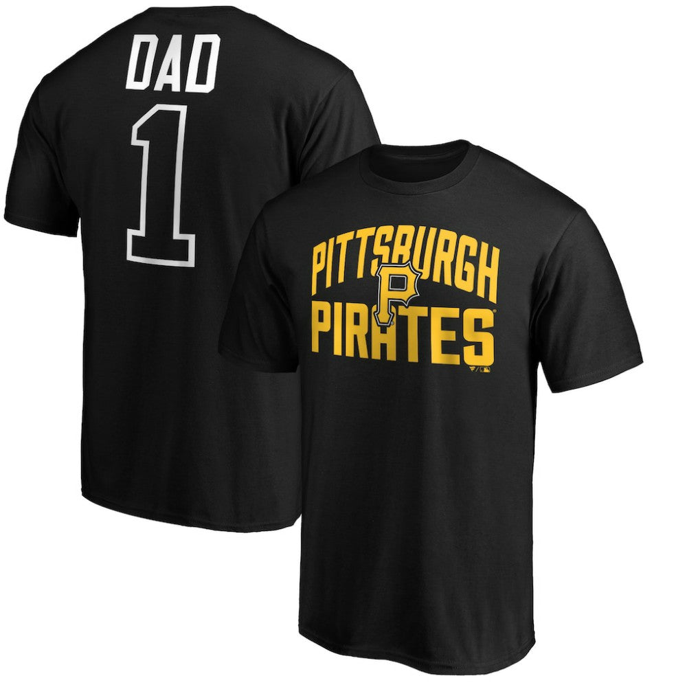 MLB Pittsburgh Pirates Father's Day #1 Dad T-Shirt