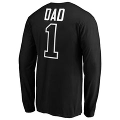 MLB Chicago White Sox Father's Day #1 Dad Long Sleeve T-Shirt