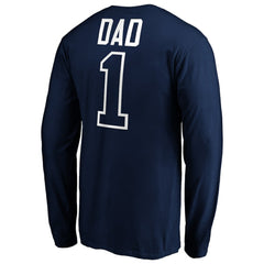 MLB Houston Astros Father's Day #1 Dad Long Sleeve T-Shirt
