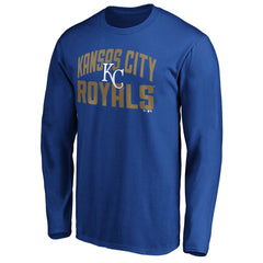 MLB Kansas City Royals Father's Day #1 Dad Long Sleeve T-Shirt